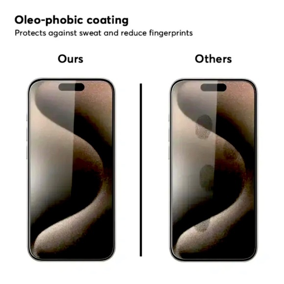 2 Pack For iPhone 15 Series Premium Tempered Glass Screen Protector - Picture 4 of 14